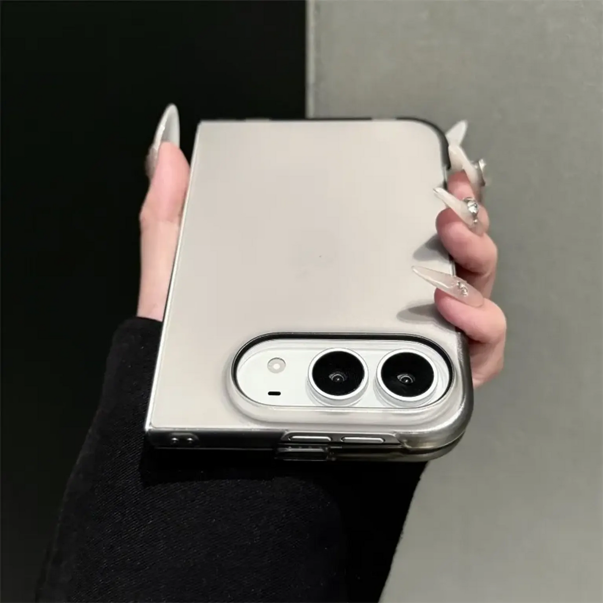 Ultra Thin Slim Matte Hard Case for iPhone Duo