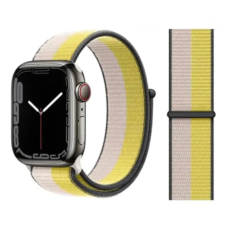 Velcro Nylon Straps for Apple Watch 38 | 40 | 41 | 42mm S10