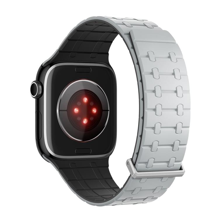 ktusu Generic Watch Bands Velour Silicone Magnetic Loop with Clasp for Apple Watch 42 | 44 | 45 | Ultra 49 | 46mm S10