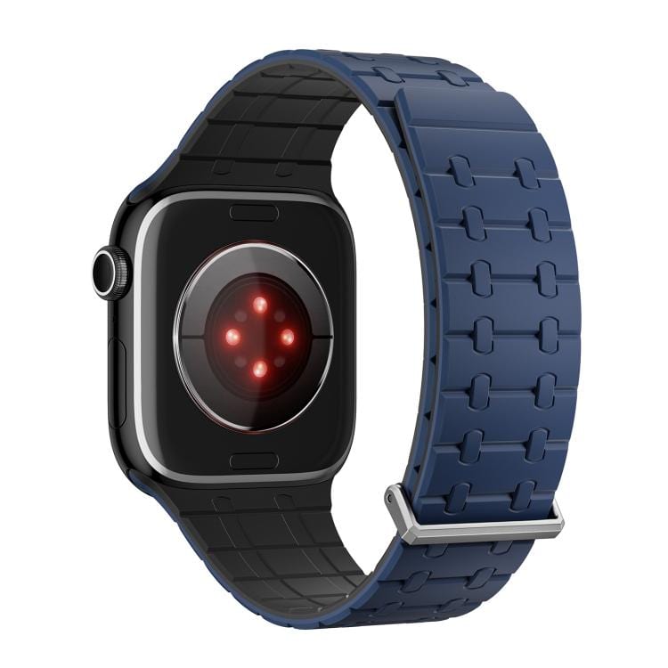 ktusu Generic Watch Bands Velour Silicone Magnetic Loop with Clasp for Apple Watch 42 | 44 | 45 | Ultra 49 | 46mm S10