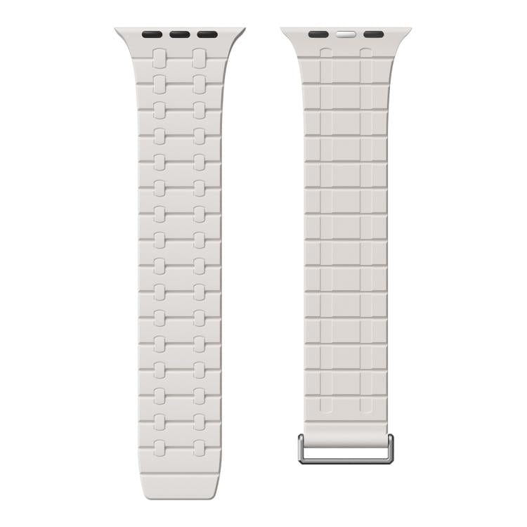 ktusu Generic Watch Bands Velour Silicone Magnetic Loop with Clasp for Apple Watch 42 | 44 | 45 | Ultra 49 | 46mm S10