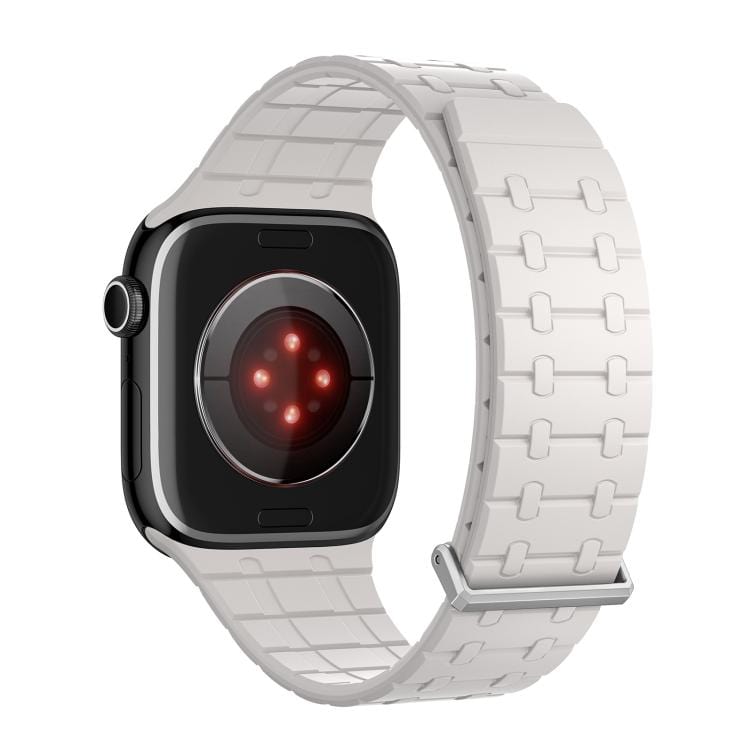 ktusu Generic Watch Bands Velour Silicone Magnetic Loop with Clasp for Apple Watch 42 | 44 | 45 | Ultra 49 | 46mm S10