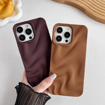 Water Ripple Pattern Silicone Soft Case for iPhone 13