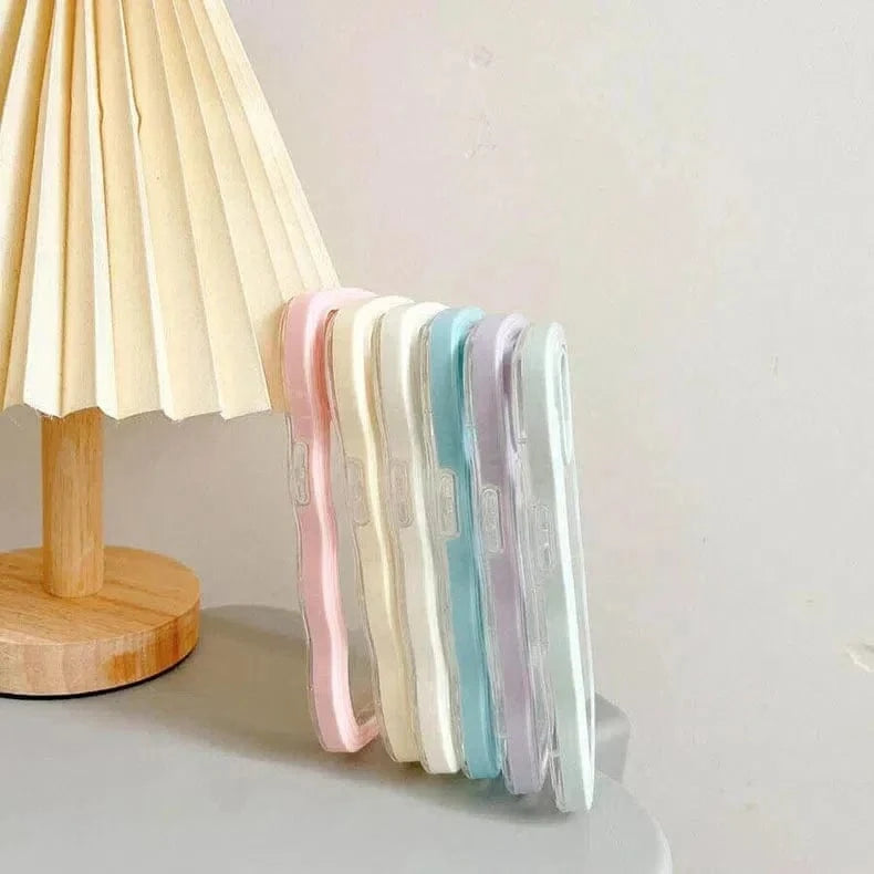 ktusu Generic Cases & Covers Wavy Edge Soft TPU Dual Layer Case for iPhone 15 Pro