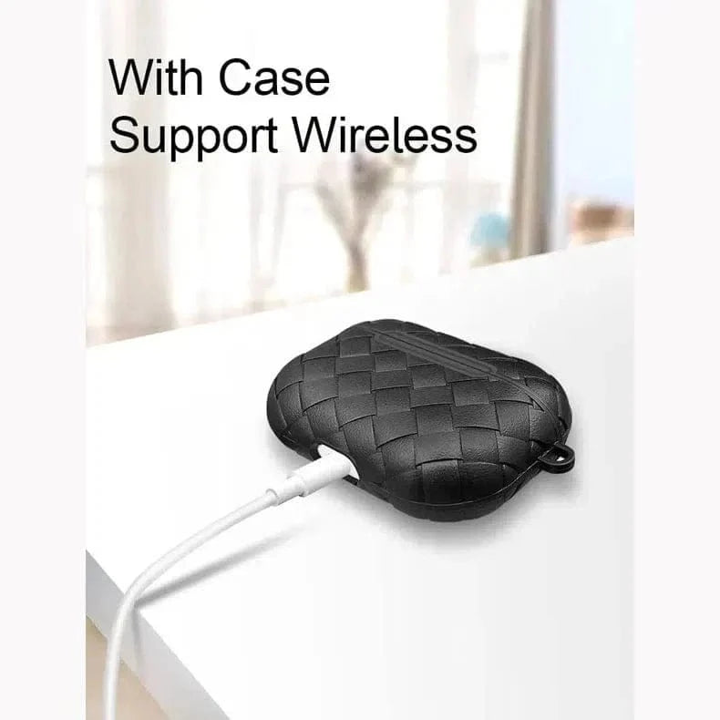 Weave Breathable Matte Soft Grid Cover for Airpods 1 | 2