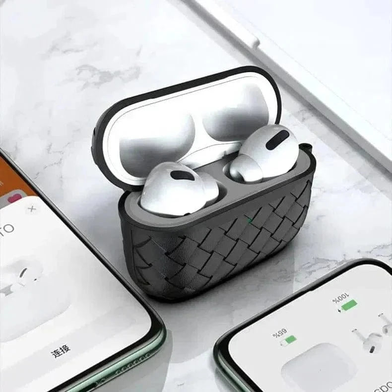 Weave Breathable Matte Soft Grid Cover for Airpods 1 | 2