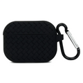 Cases & Covers for Airpods 3 / Black Apple Airpods Cases Covers Woven Pattern Silicone Soft