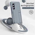 Cases & Covers for Samsung Fold6 / Titanium Wristband Bracket Kickstand Hard Phone Case for Samsung Galaxy