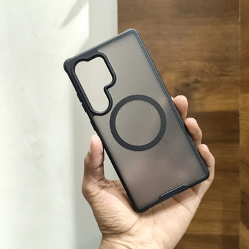 Cases & Covers Wutax Dot Armor PC + TPU Hard Case with Magnetic MagSafe for Samsung S25 Ultra