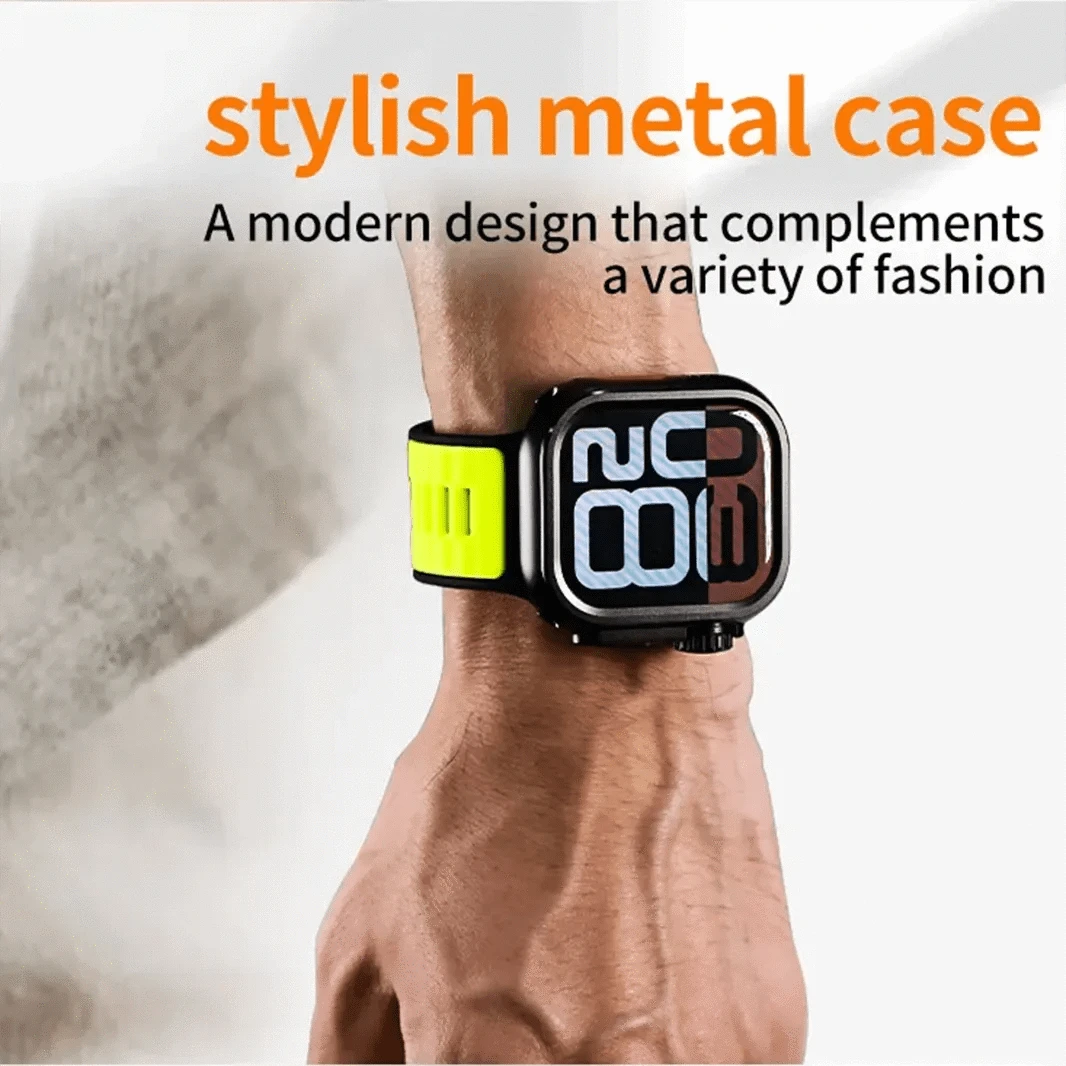 ktusu Generic Cases & Covers Zinc Alloy PC Rugged Metal Case Cover for Apple Watch Ultra 49mm