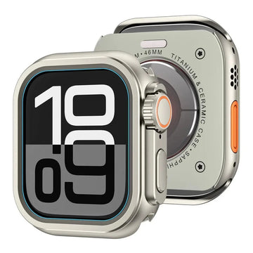 Cases & Covers Zinc Alloy PC Rugged Metal Case Cover for Apple Watch Ultra 49mm